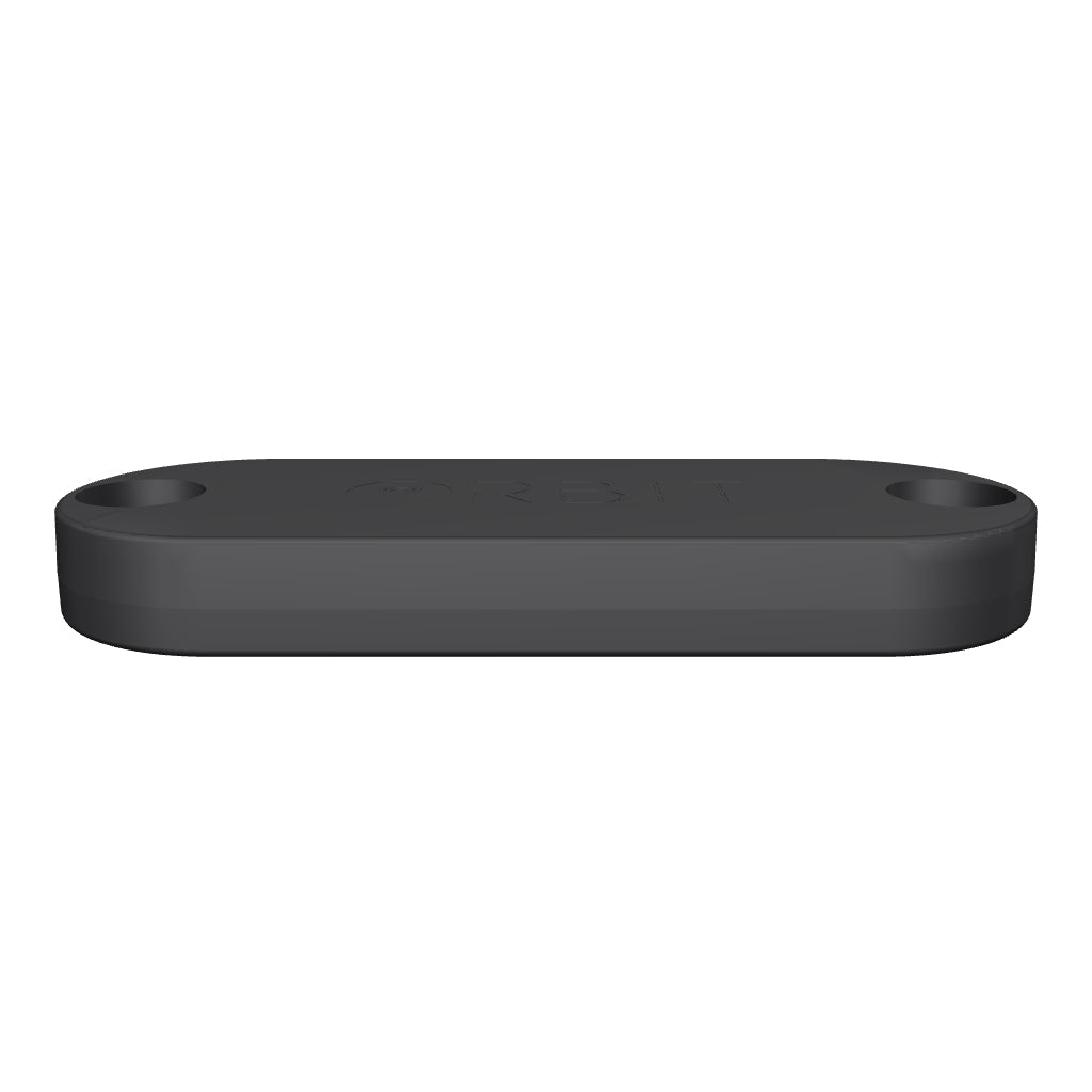Orbit Velo bike tracker in matte black, interactive 3D model